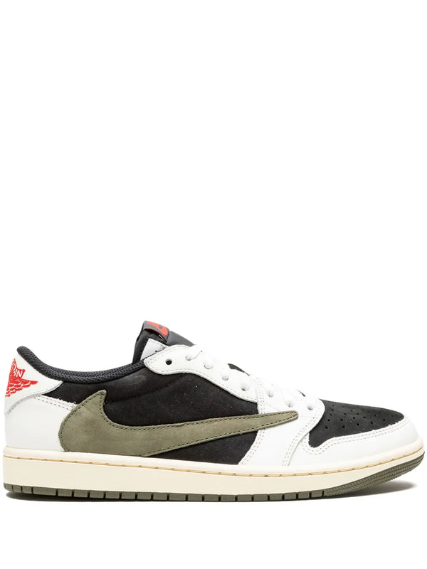 Tênis x Travis Scott Air Jordan 1 Low OG “Olive”