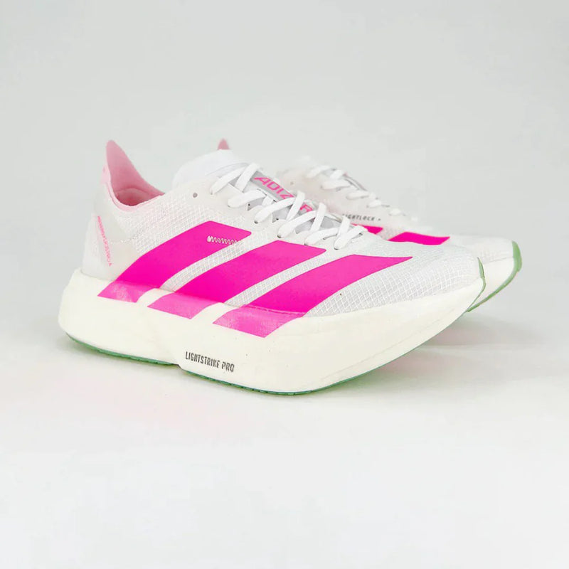 Adidas Adizero Adios Pro 4 Branco/Rosa