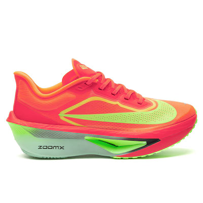 Tênis Nike Zoom Fly 6 Verde e Laranja