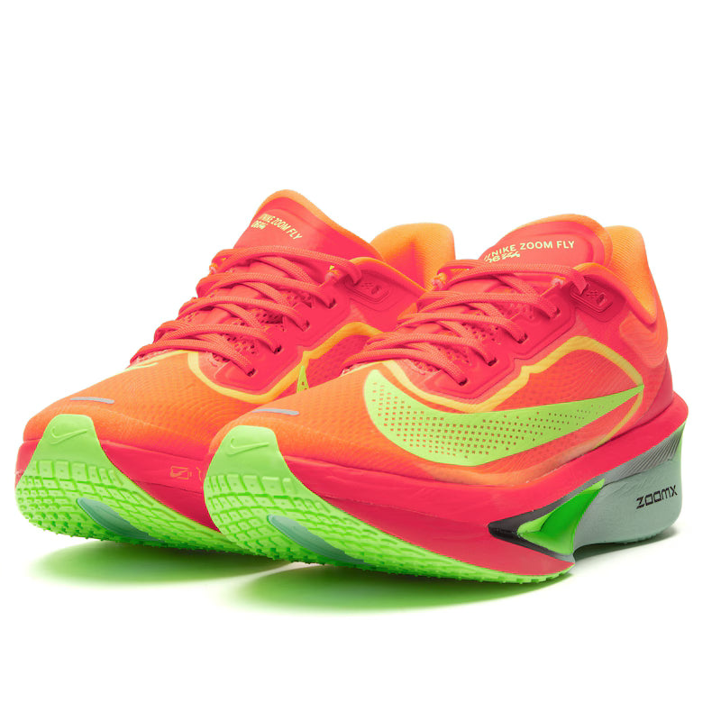 Tênis Nike Zoom Fly 6 Verde e Laranja