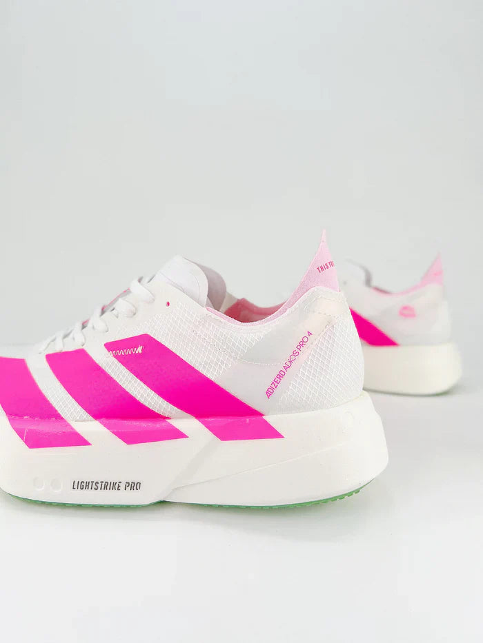Adidas Adizero Adios Pro 4 - Branco/Rosa