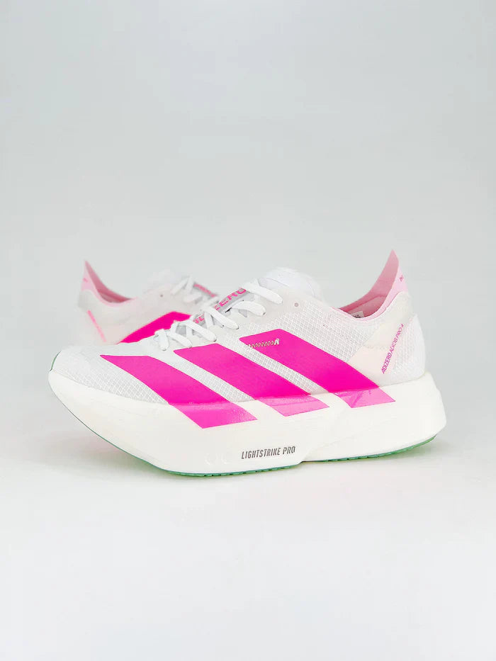 Adidas Adizero Adios Pro 4 - Branco/Rosa