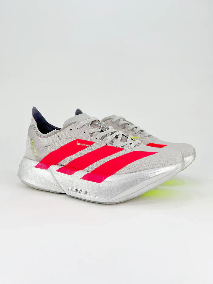 Adidas Adizero Adios Pro 4 - Prata/Vermelho