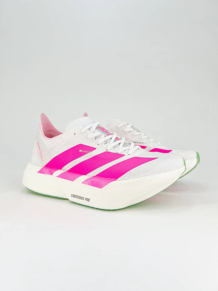 Adidas Adizero Adios Pro 4 - Branco/Rosa