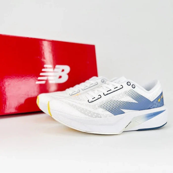 New Balance FuelCell Rebel V4 - Branco/Azul