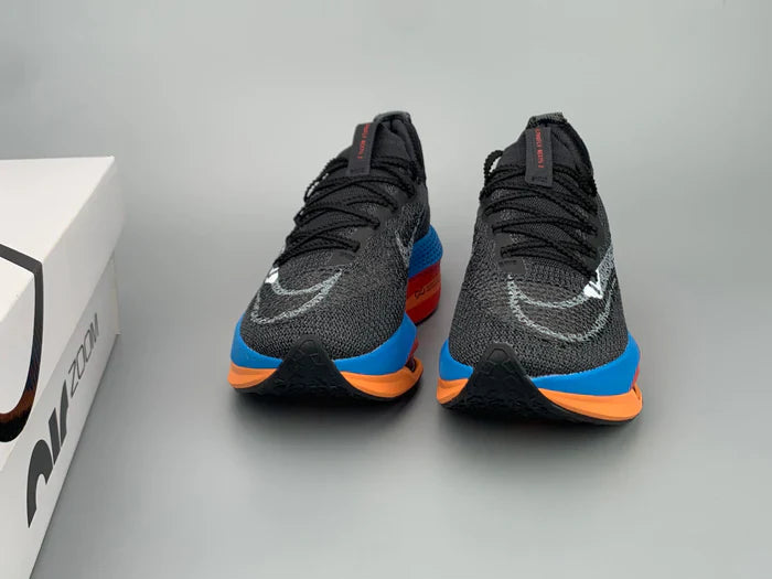 Nike Air ZoomX Alphafly Next 2 - Preto/Azul/Laranja